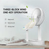 FOLDING FAN WITH BEAUTY MIRROR AND HUMIDIFIER