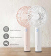 FRESH AIR™ PORTABLE COOLING FAN MINIMAL DESIGN WITH CHARGING BASE